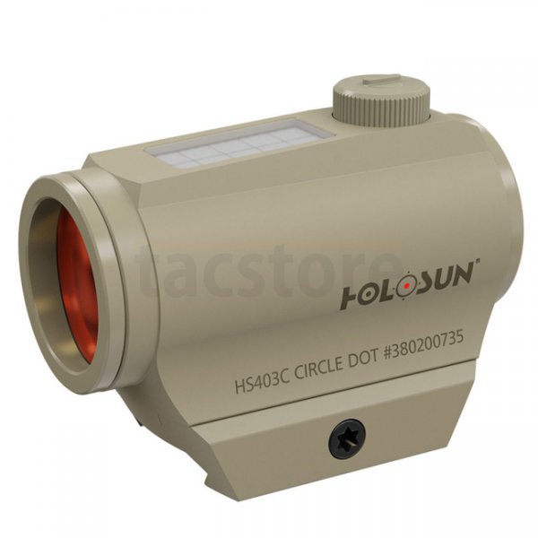 Holosun HS403C Solar Red Dot Sight - Dark Earth