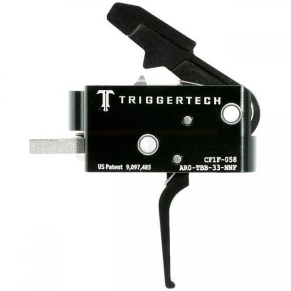 TriggerTech AR15 Two-Stage Competitive Trigger Flat - Black