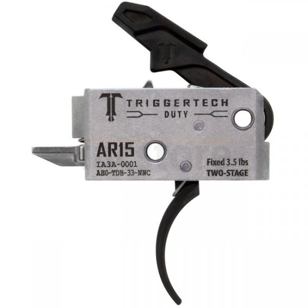 TriggerTech AR15 Two-Stage Trigger Duty Curved