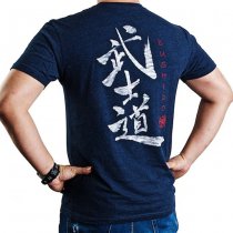 Ronin Tactics Bushido T-Shirt - Navy Blue - L