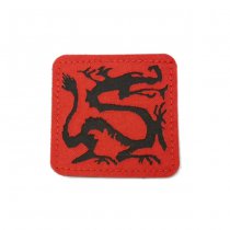 Ronin Tactics Dragon Nylon Logo Patch Limited Edition - Red