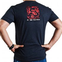 Ronin Tactics Vintage T-Shirt - Charcoal - XL