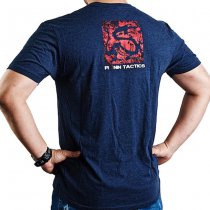Ronin Tactics Vintage T-Shirt - Navy Blue - L