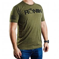 Ronin Tactics Vintage T-Shirt - Olive - L