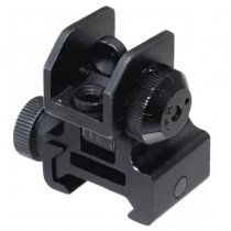 Leapers Flip-Up Rear Sight - Black