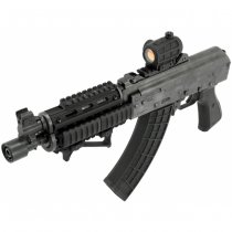 Leapers Pro M92 Quad Rail Drop-In Handguard - Black