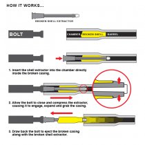 Leapers .30-06 Broken Shell Extractor