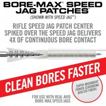 Real Avid Bore-Max Speed Jag & Patches - Cal .260 / 6.5mm