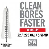 Real Avid Bore-Max Speed Jag & Patches - Cal .22 / .223