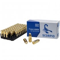 STV Scorpio 9mm Luger 124gr FMJ 50pcs