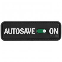 M-Tac Autosave Rubber Patch - Black