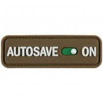 M-Tac Autosave Rubber Patch - Coyote