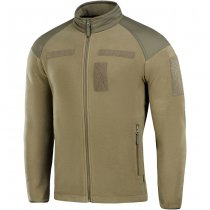 M-Tac Combat Fleece Jacket - Dark Olive - S - Long