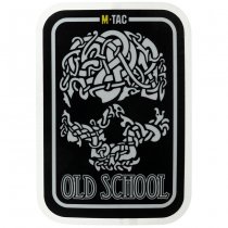 M-Tac Old School Reflective Sticker Small - Black