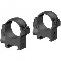 Vector Optics 30mm Steel QD Rings Low - Black