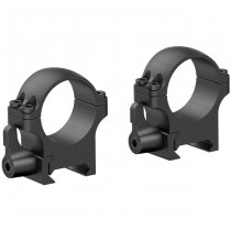Vector Optics 30mm Steel QD Rings Low - Black