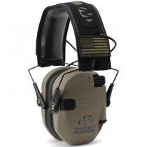 Walkers Razor Patriot Electronic Earmuff - Dark Earth