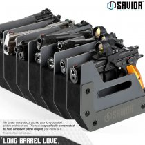 Savior Equipment Pistol Rack 8 Slots - Grey