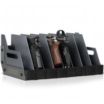 Savior Equipment Pistol Rack 8 Slots - Grey
