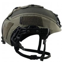 Agilite Team Wendy Exfil Carbon Helmet Cover - Ranger Green - M/L