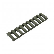 B&T Long Skeleton Rubber Rail Cover - Green