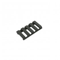 B&T Short Skeleton Rubber Rail Cover - Black