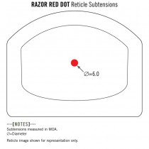 VORTEX Razor Red Dot - 6 MOA 5