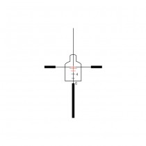 Trijicon TA31-CH 4x32 ACOG Crosshair Red .223 & TA51 Mount 6