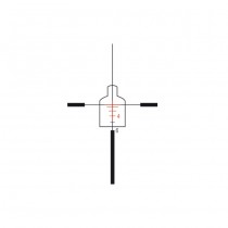 Trijicon TA02 4x32 ACOG Crosshair Red .223 & TA51 Mount 6