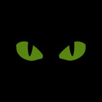 M-Tac Yellow Tiger Eyes Laser Cut Patch - Multicam