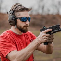 Magpul Apex Black Frame / Bronze Lens / Blue Mirror - Polarized