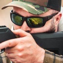 Magpul Apex Black Frame / Violet Lens / Green Mirror - Polarized