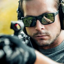 Magpul Explorer Black Frame / Gray Lens / Silver Mirror - Polarized