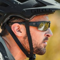 Magpul Helix Black Frame / Gray Lens / Silver Mirror - Polarized