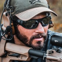 Magpul Radius Black Frame / Gray Lens / Silver Mirror - Polarized