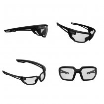 Mechanix Wear Type-X Glasses Clear Lens - Black