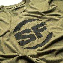 SureFire Button Logo T-Shirt - Grey - 2XL