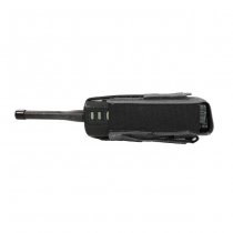 Warrior Laser Cut Adjustable Radio Pouch - Black