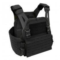 Warrior Laser Cut LPC Low Profile Carrier Solid Sides V1 - Black - M
