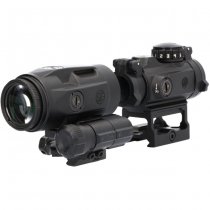 Sig Sauer ROMEO MSR & JULIET3 Micro 3x Magnifier Combo - Black