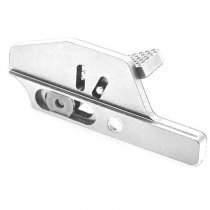 DAA Adjustable Standard Thumb Rest Single Hole - Left Hand - Grey