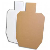 DAA USPSA Metric Cardboard Targets White Back