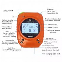 Special Pie Shot Timer M1A2-F - Black
