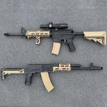 KRUK Middle Length AR-15 Handguard M-LOK & Mid-Lenth Gas System - Coyote