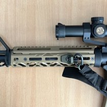 KRUK Middle Length AR-15 Handguard M-LOK & Mid-Lenth Gas System - Coyote