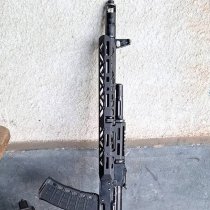 KRUK Long AK Handguard M-LOK & Short Gas Tube Cover - Black