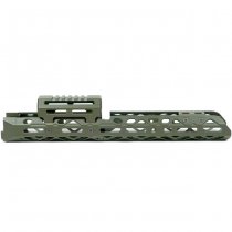 KRUK Long AK Handguard M-LOK & Short Gas Tube Cover - Olive