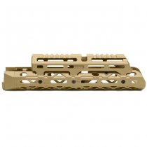 KRUK Medium AK Handguard M-LOK & Long Gas Tube Cover - Coyote