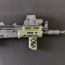 KRUK Short AKS-74U Handguard M-LOK & Short Top Cover - Coyote