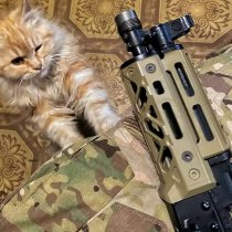 KRUK Short AKS-74U Handguard M-LOK & Short Top Cover - Olive